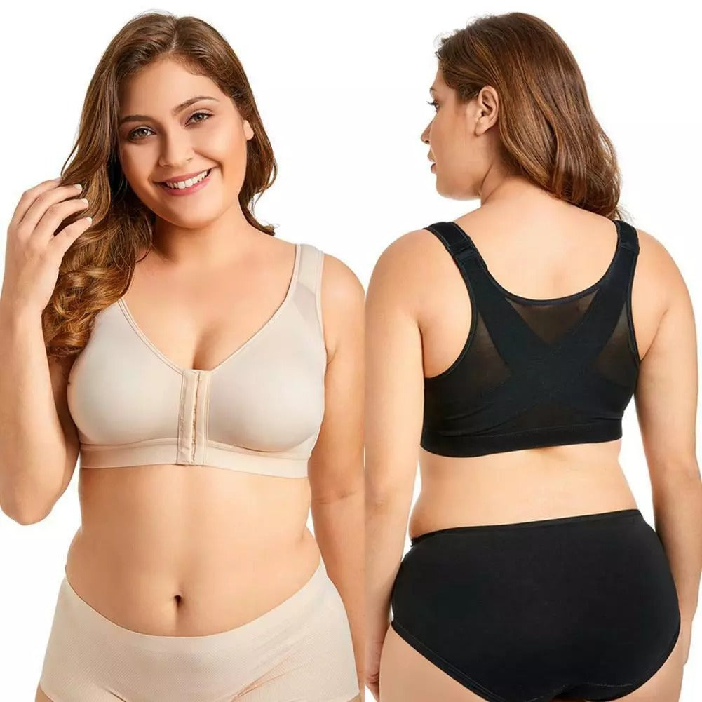 Wireless Lace Big Cup Bra