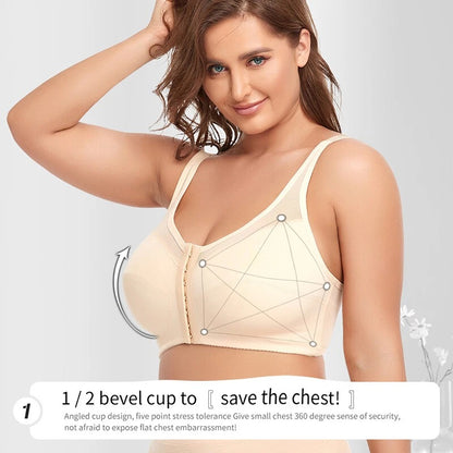 Wireless Lace Big Cup Bra